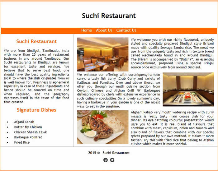 suchi restaurant image